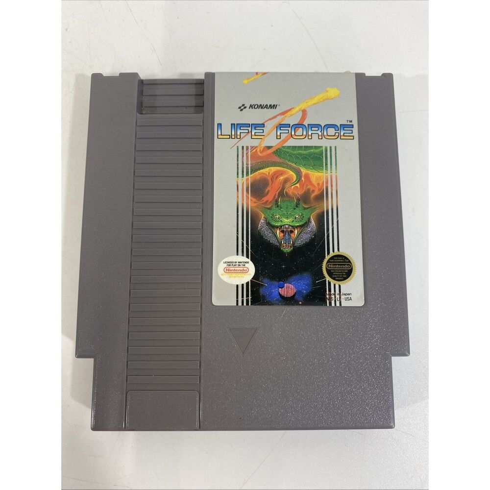 Vtg Konami Nintendo NES‎ Life Force Game Japan 1980s NES-LP-USA